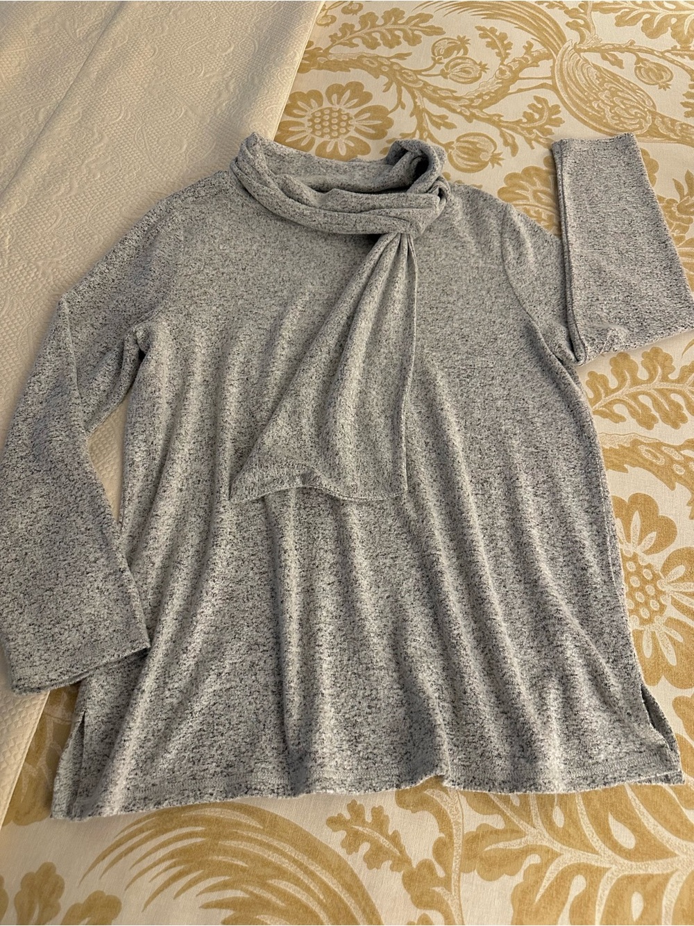 Habitat Cowl Neck Sweater With Attached Scarf
